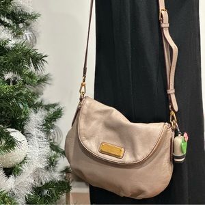 Marc Jacobs Grey Leather Crossbody Bag